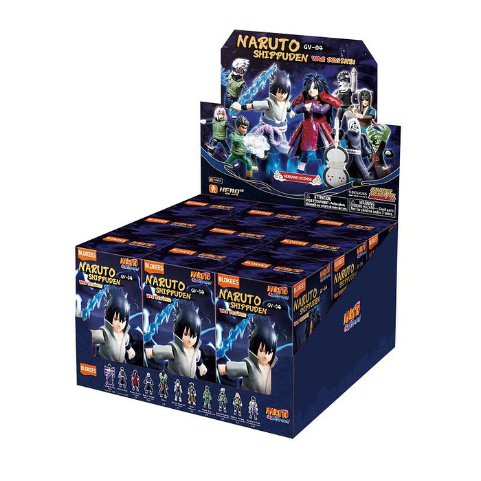 Blokees Figures | Naruto Shippuden | Galaxy Version 04 War Begins | Caja 9 Figuras Al Azar 1