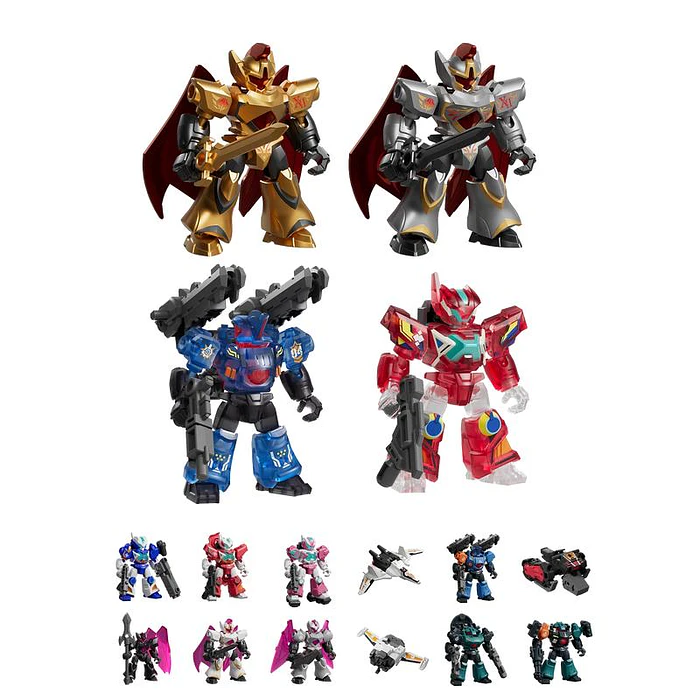 Blokees Figures | Astral Rally | Defender Version | 01 | The First Light | Caja 12 Figuras Al Azar 2