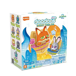 Blokees Figures | Zootopia Daadoos Mate Series |  01 Buddy Emblem | Figura Al Azar