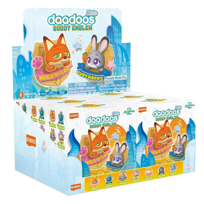 Blokees Figures | Zootopia Daadoos Mate Series | 01 Buddy