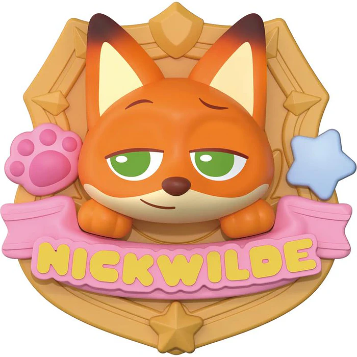 Blokees Figures | Zootopia Daadoos Mate Series | 01 Buddy Emblem | Caja 6 Figuras Al Azar 4