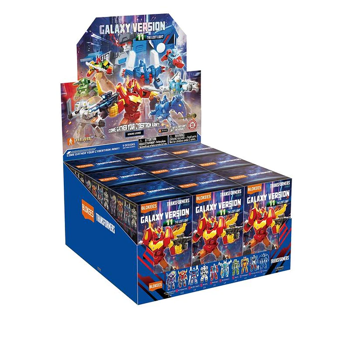 Blokees Figures | Transformers Galaxy Version 11 | The Lost Light| Caja 12 Figuras Al Azar 1