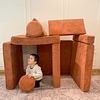 Sillón para Niños de juego Terracota