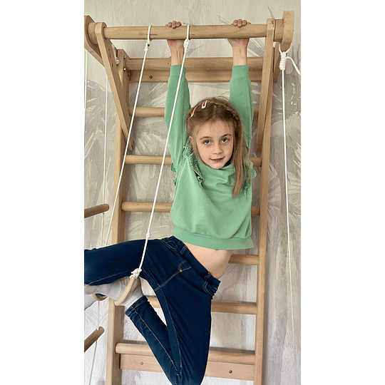 Escalera de Muro y Destrezas para Niños Lenga 