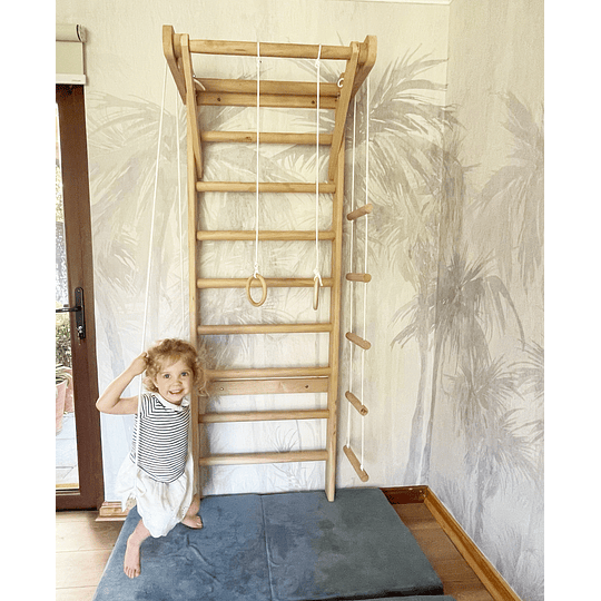 Escalera de Muro y Destrezas para Niños Lenga 