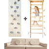 Pack Escalada Blokid: Escalera de Muro, Muro de Escalar y Sillón Blokid