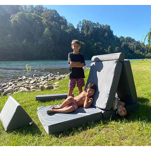 Pack Sillón para Niños Blokids + Funda Impermeable 