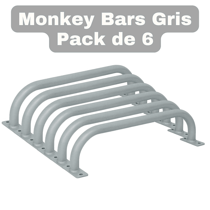 Monkey Bars Pack de 6 Pasamanos 5