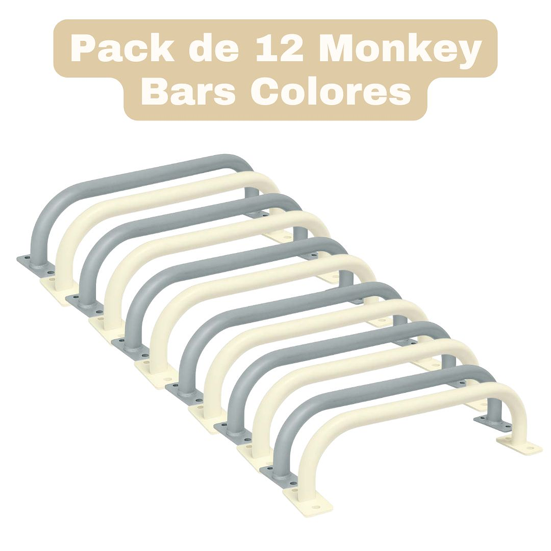 Pack de 12 Monkey Bars Pasamanos 1