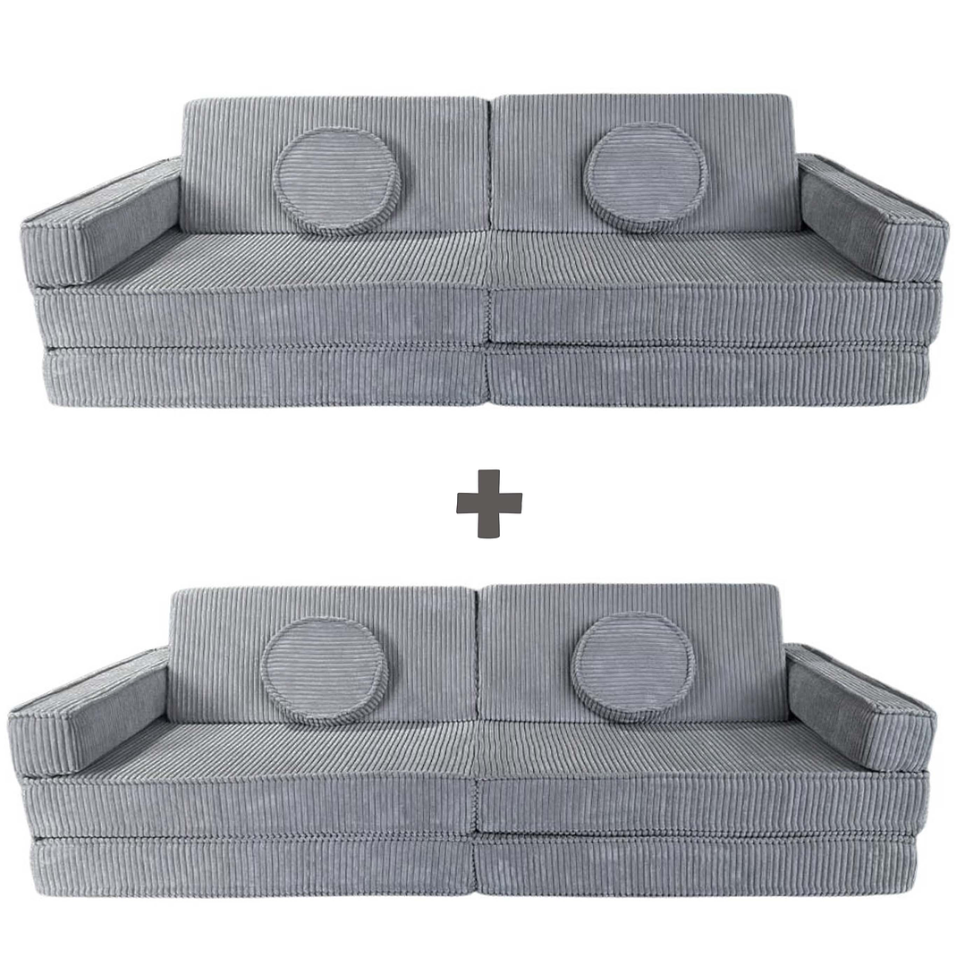 Sillón para Niños de juego Modular Doble 21