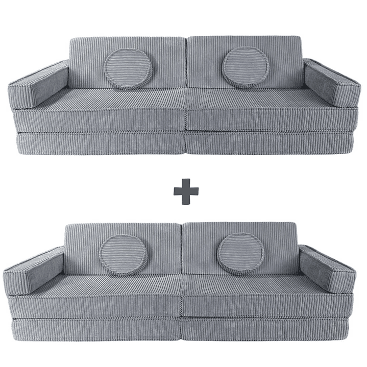 Sillón para Niños de juego Modular Doble 21