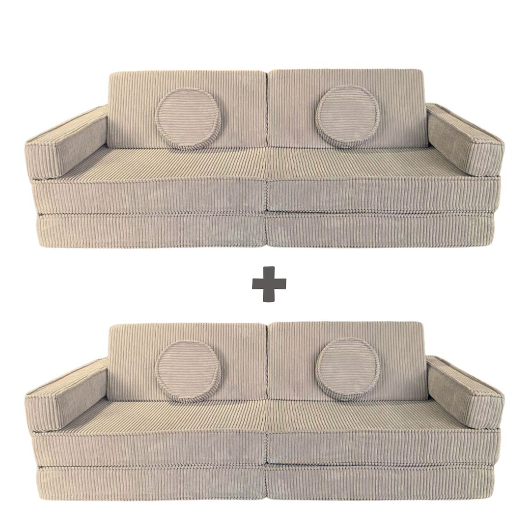 Sillón para Niños de juego Modular Doble 22