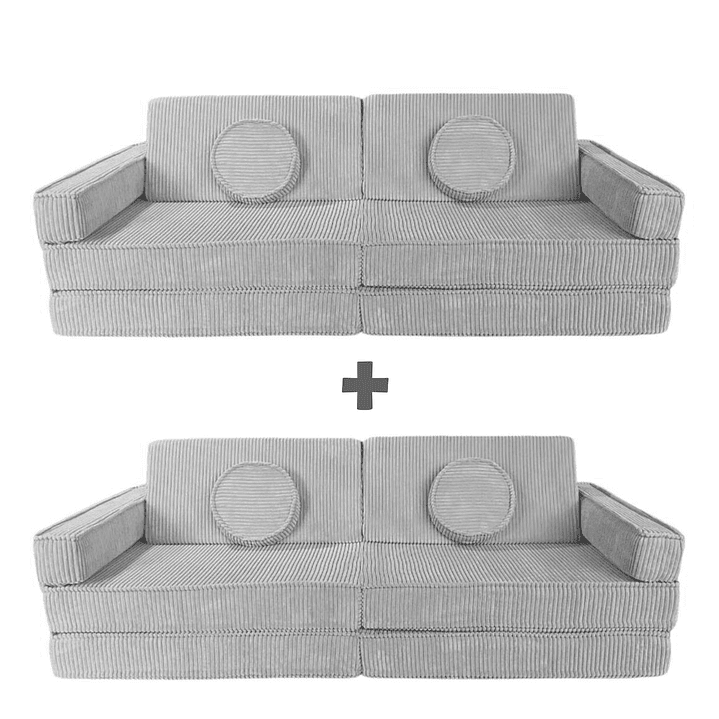 Sillón para Niños de juego Modular Doble 22