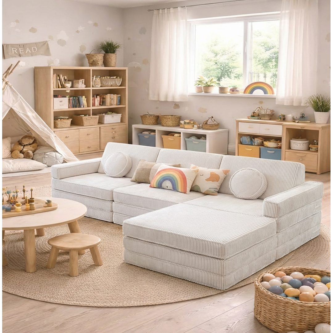 Sillón para Niños de juego Modular Triple 1