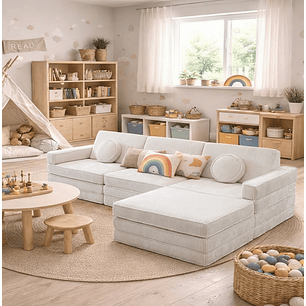 Sillón para Niños de juego Modular Triple