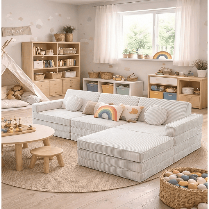 Sillón para Niños de juego Modular Triple 1