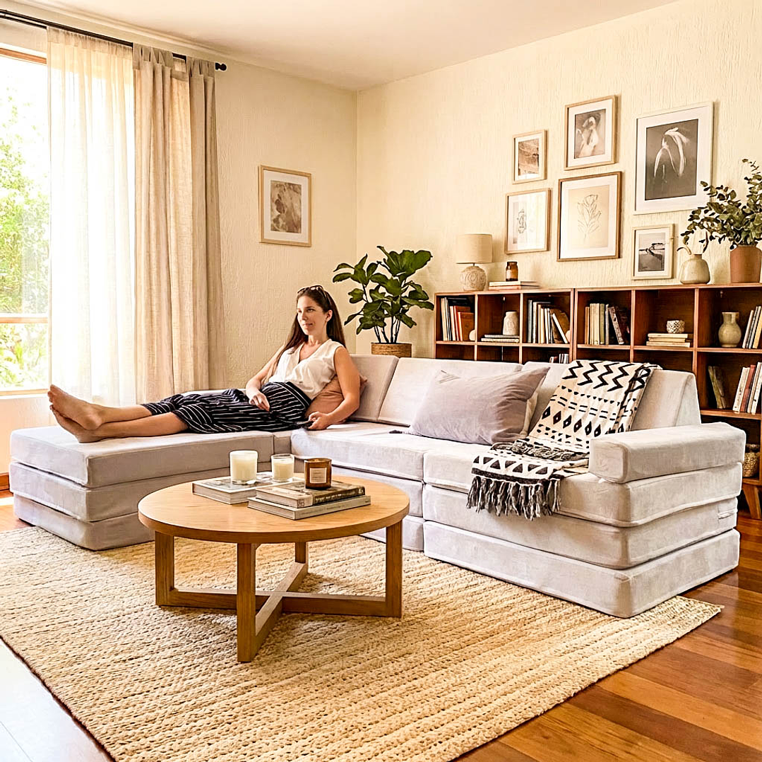 Sillón para Niños de juego Modular Triple 4