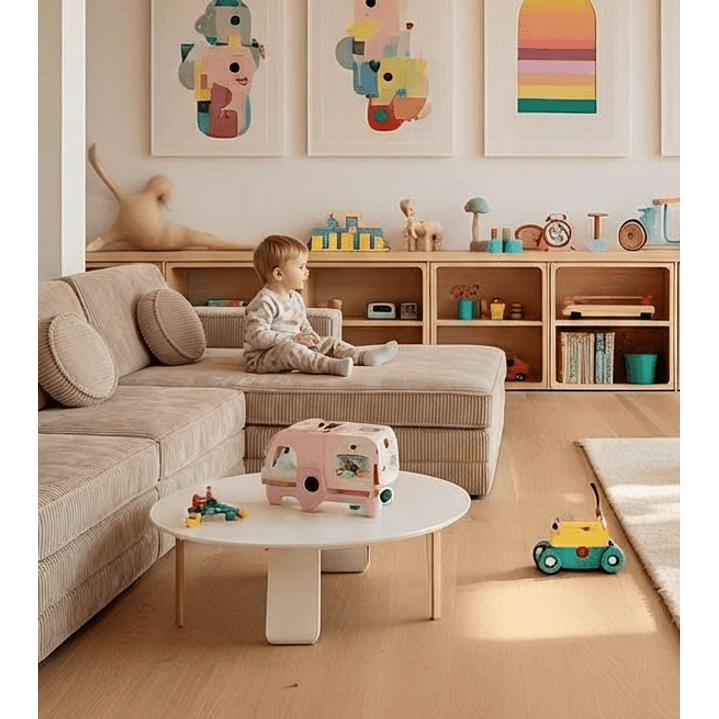 Sillón para Niños de juego Modular Triple 2