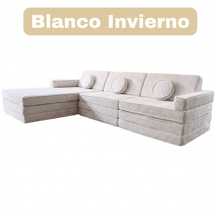 Sillón para Niños de juego Modular Triple 7