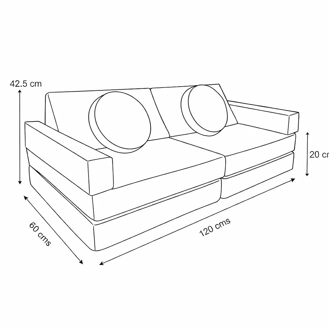 Sillón para Niños Mini de Juego 12