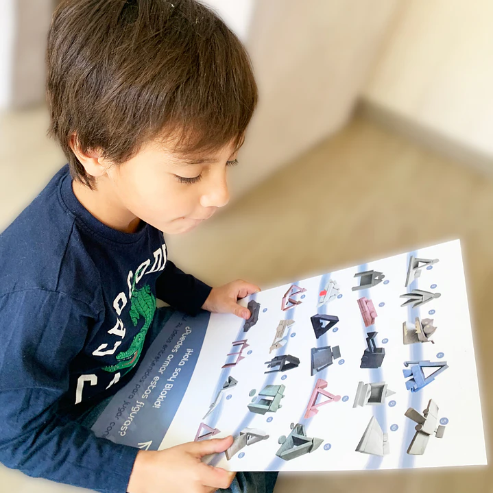 Lámina Ideas para crear con tu Blokid  1