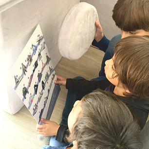 Lámina Ideas para crear con tu Blokid Doble