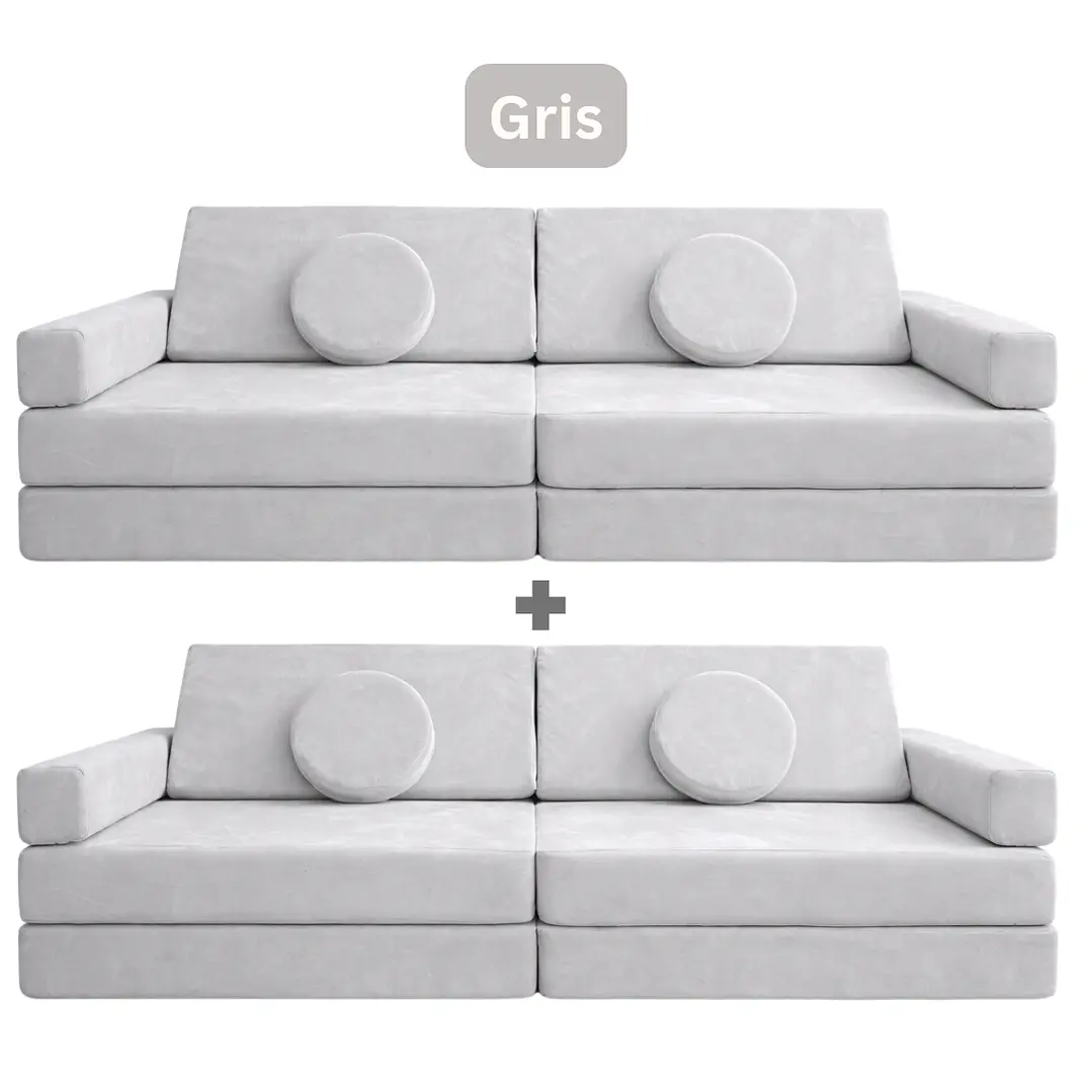 Sillón para Niños de juego Modular Doble 10