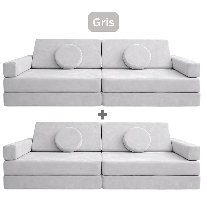 Sillón para Niños de juego Modular Doble 10