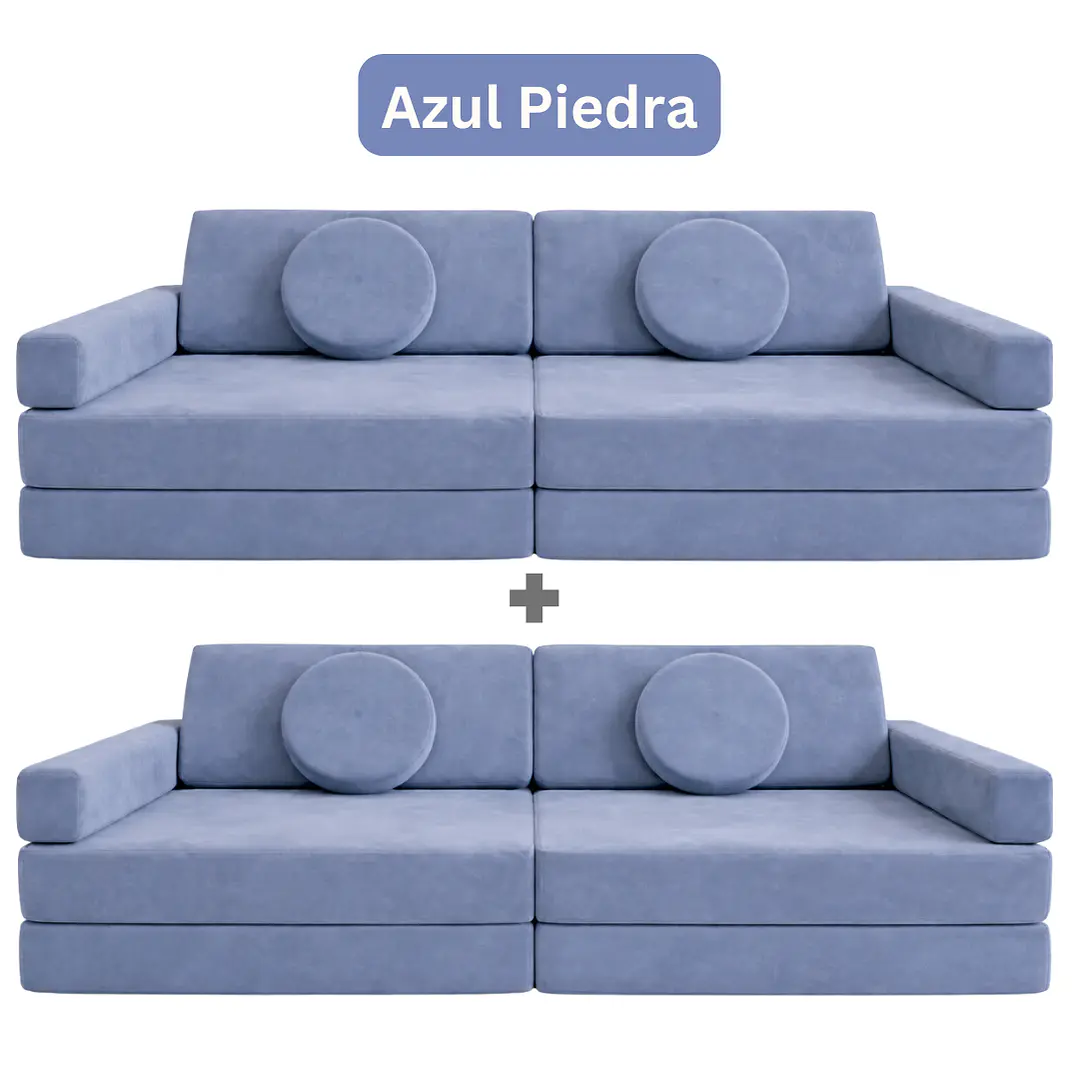 Sillón para Niños de juego Modular Doble 11