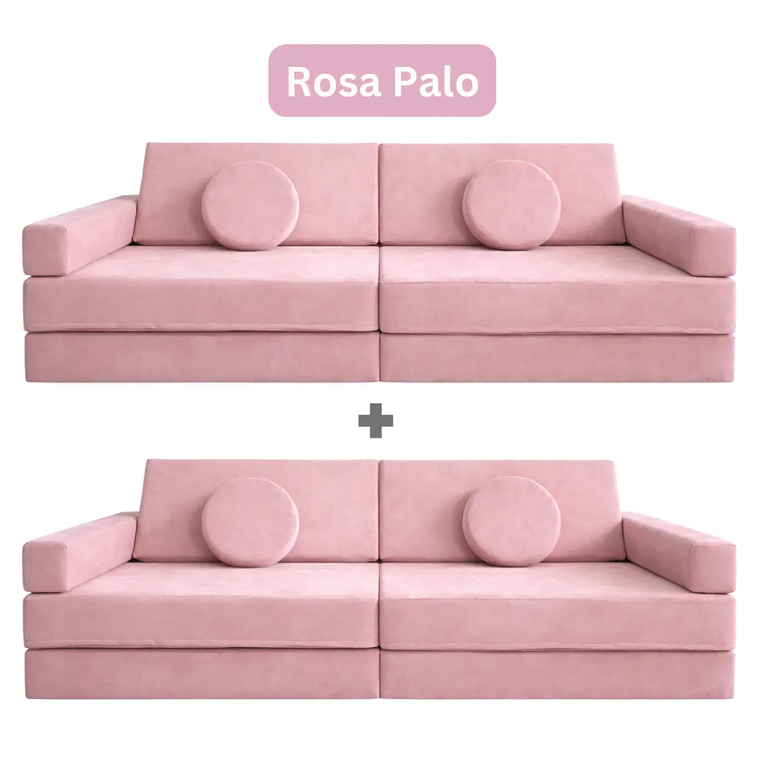 Sillón para Niños de juego Modular Doble 12