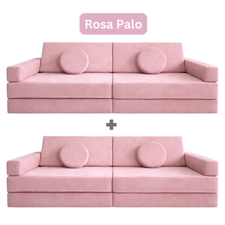 Sillón para Niños de juego Modular Doble 12