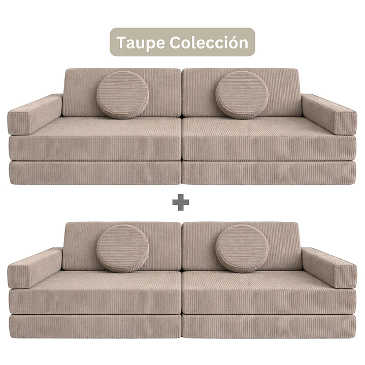 Sillón para Niños de juego Modular Doble 13