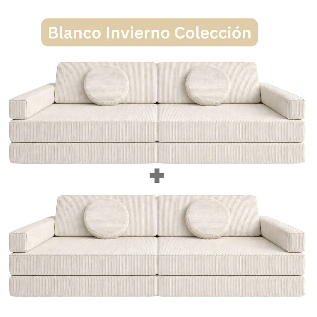 Sillón para Niños de juego Modular Doble 15