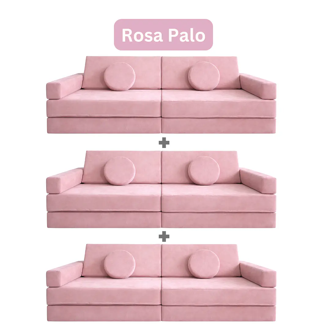 Sillón para Niños de juego Modular Triple 13