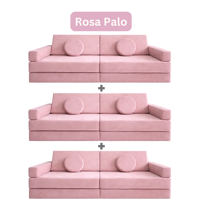 Sillón para Niños de juego Modular Triple 13