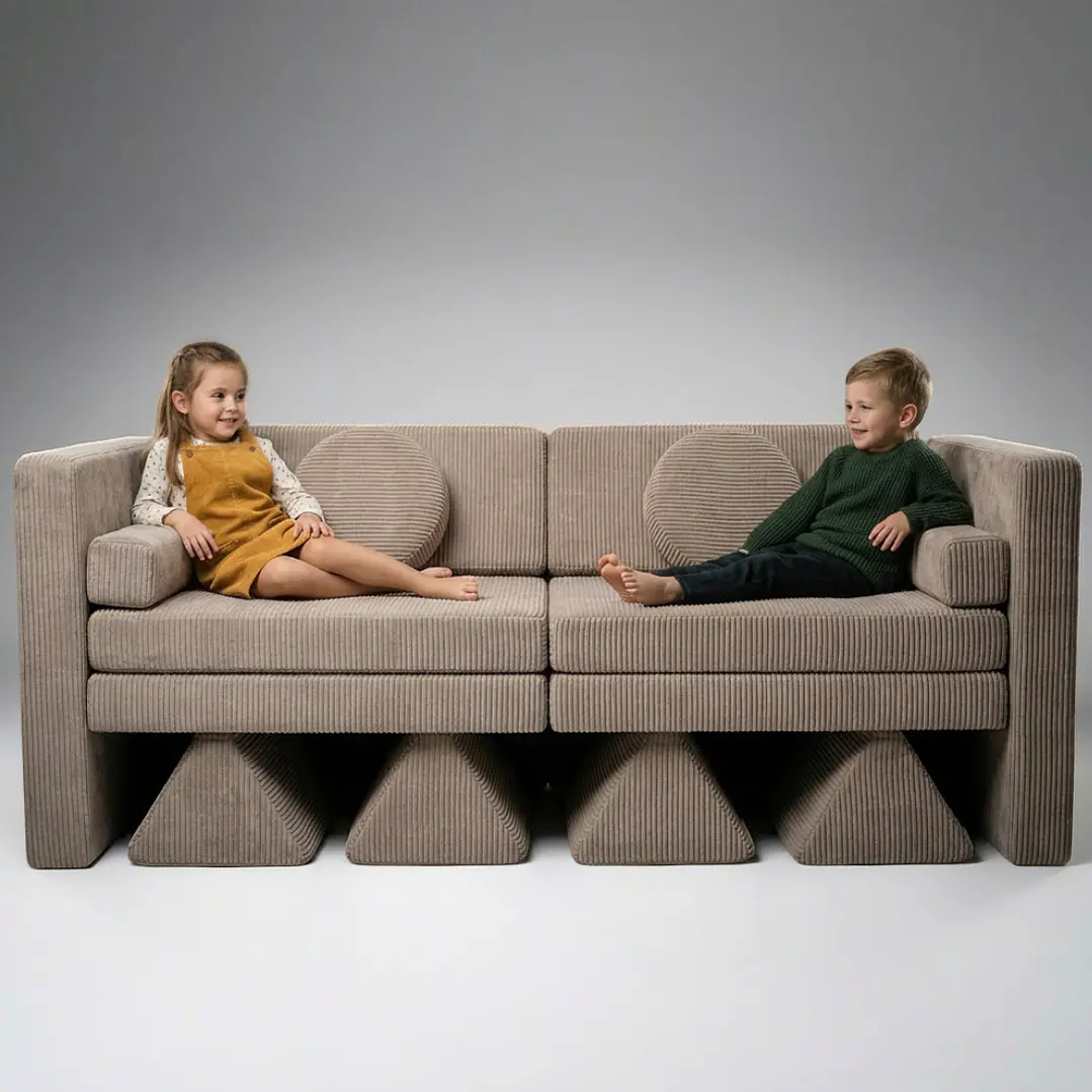 Sillón para Niños de juego Modular Doble 5