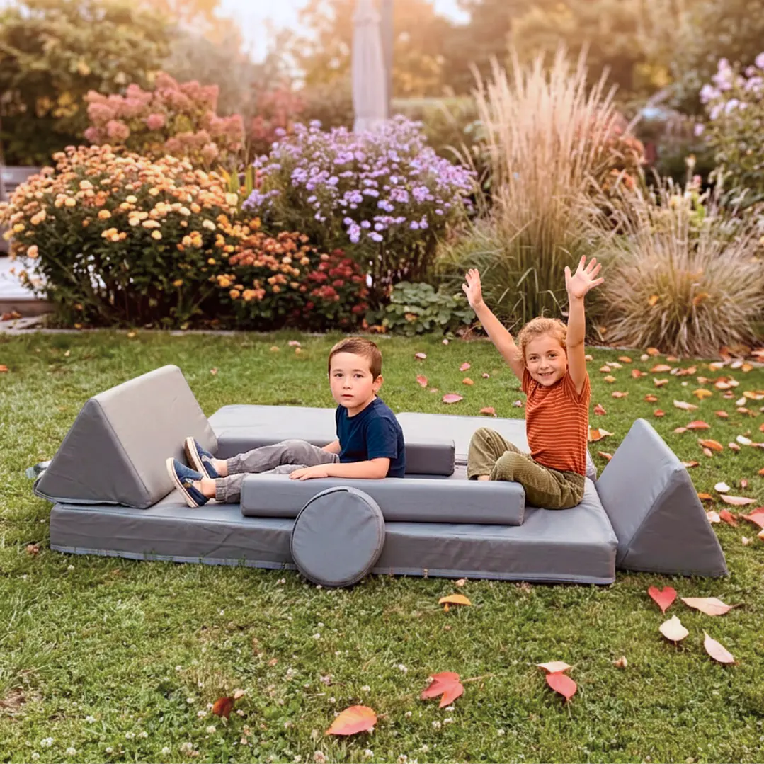 Funda Impermeable de Exterior Para Sillón de niños Blokid Grafito 3