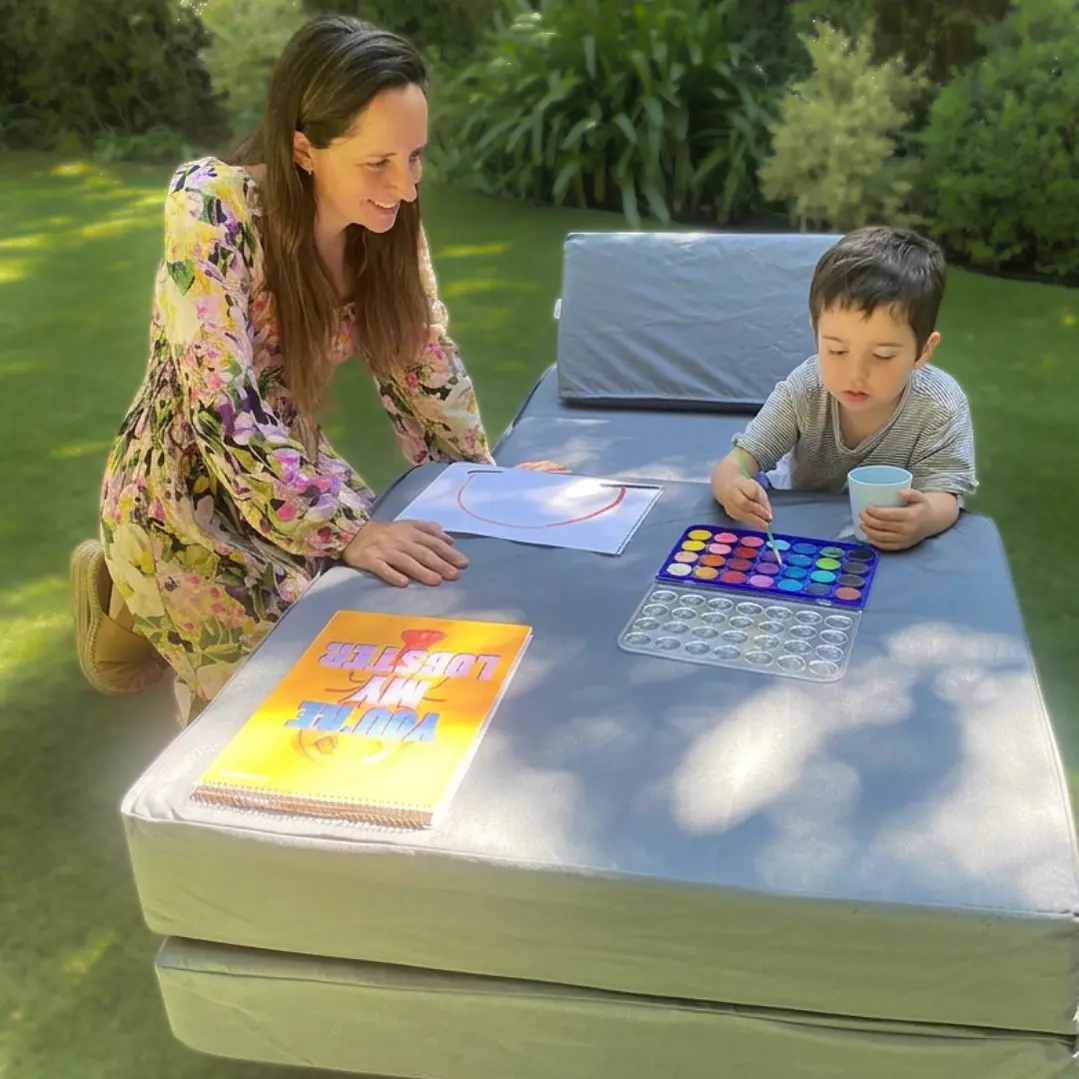Funda Impermeable de Exterior Para Sillón de niños Blokid Grafito 4