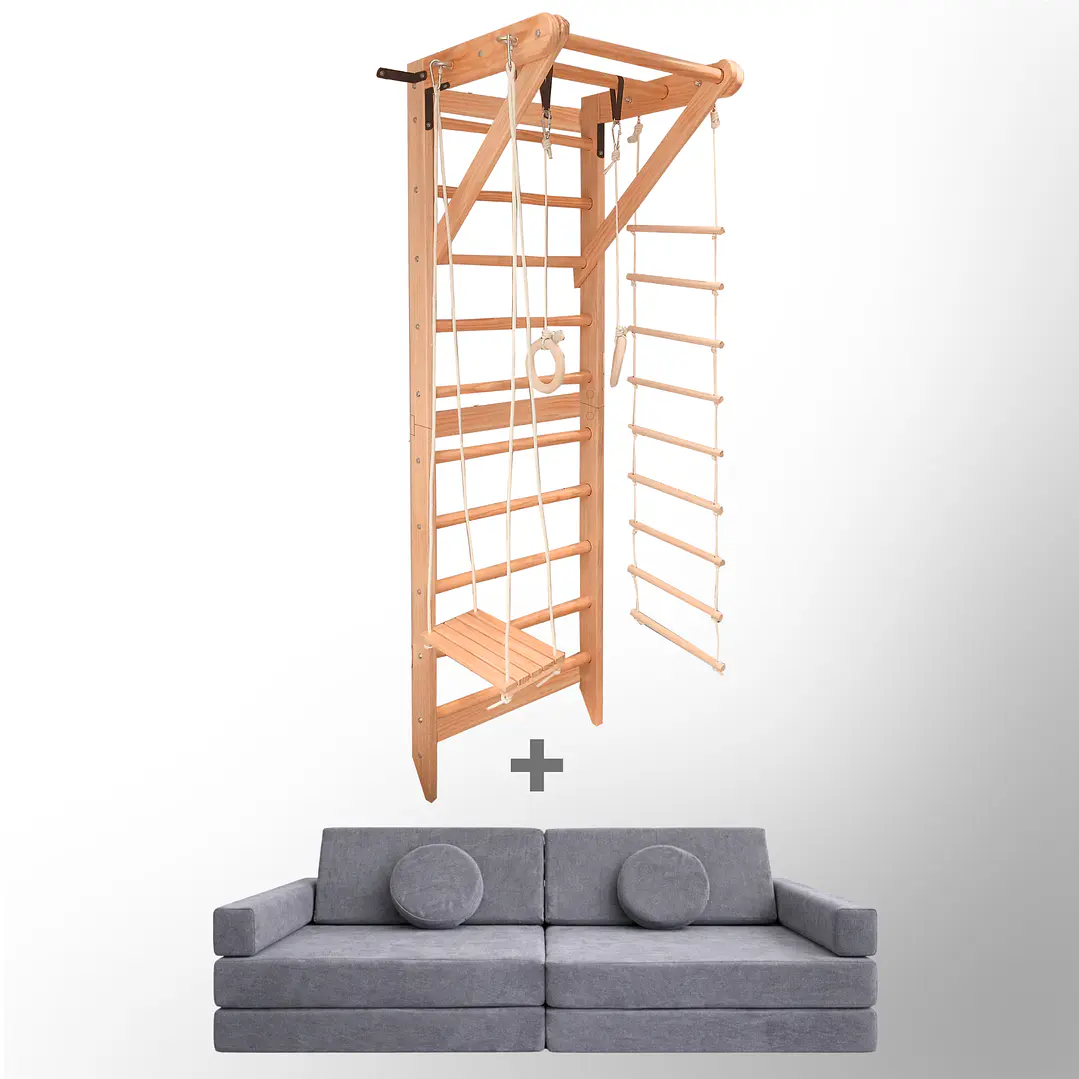 Pack Escalera de muro y Sillón Blokid 12
