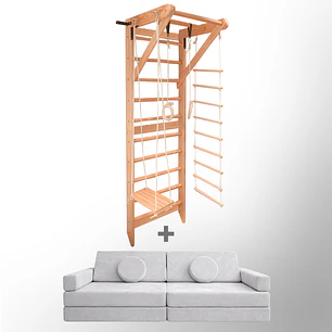 Pack Escalera de muro y Sillón Blokid