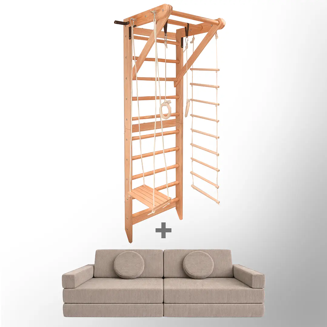 Pack Escalera de muro y Sillón Blokid 14