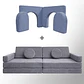 Pack Sillón Infantil Blokid + Puerta - Miniatura 14