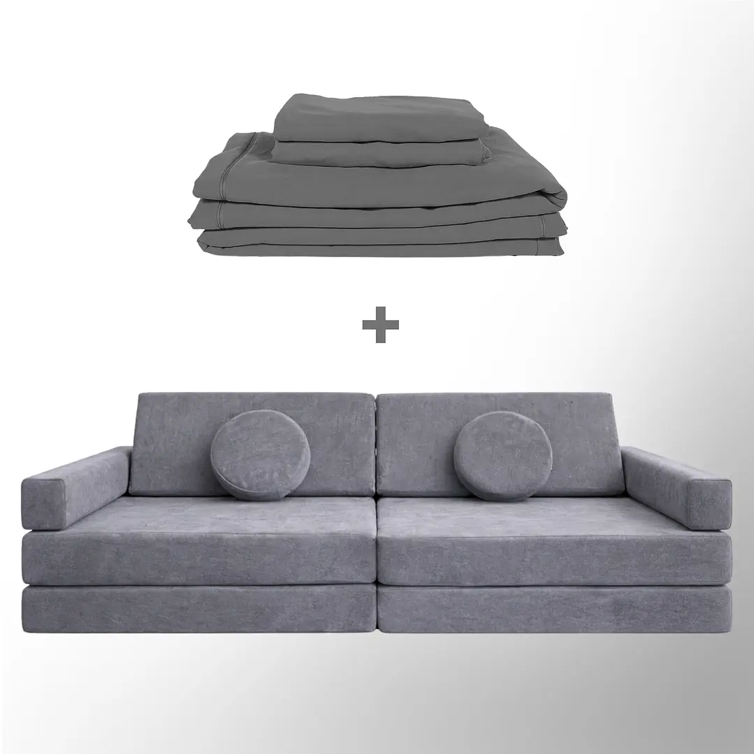 Pack Sillón para Niños Blokids + Funda Impermeable  1