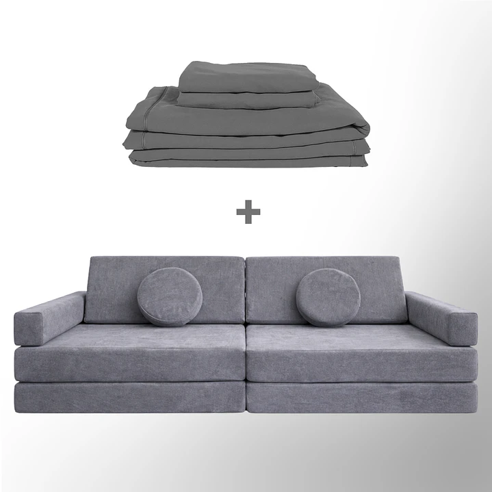 Pack Sillón para Niños Blokids + Funda Impermeable  1