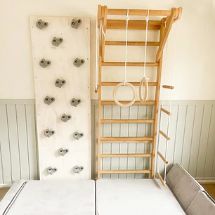Pack Escalada Blokid: Escalera, Muro de Escalar y Sillón Blokid