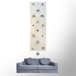 Pack Muro de Escalar y Sillón MINI Blokid