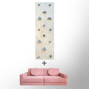 Pack Muro de Escalar y Sillón MINI Blokid