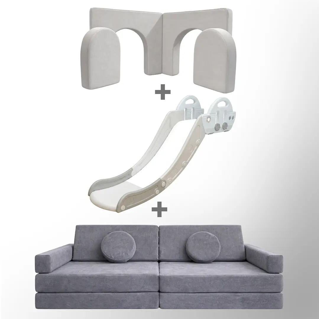 Pack de Regalo Sillón Blokid + Puerta + Resbalín Tobo 1