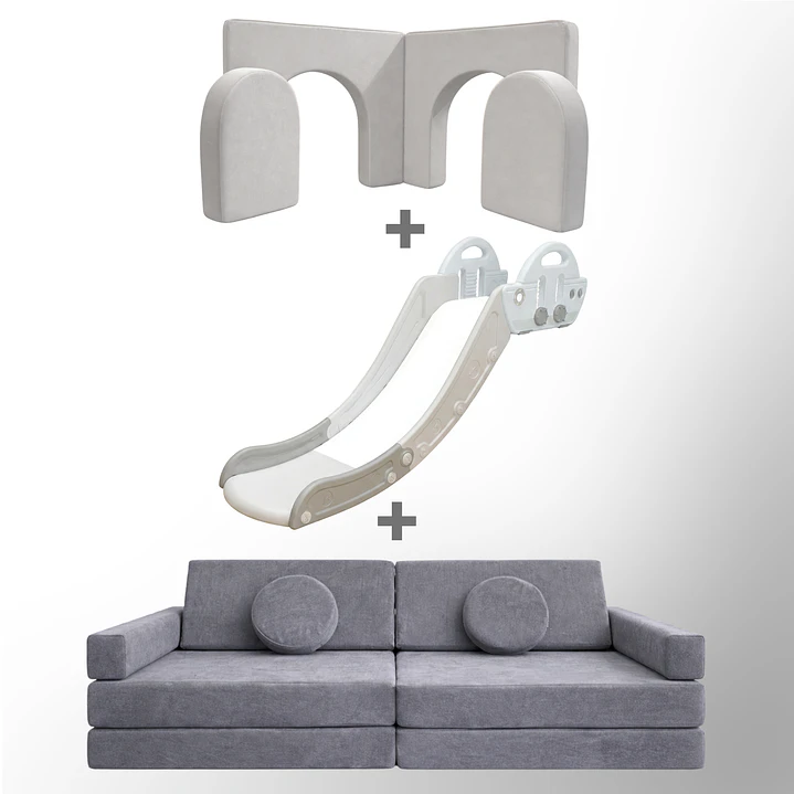 Pack de Regalo Sillón Blokid + Puerta + Resbalín Tobo 1