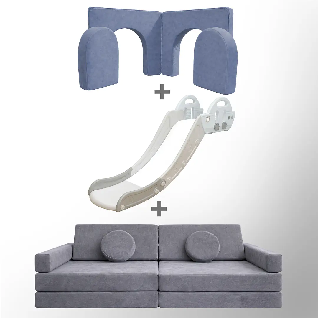 Pack de Regalo Sillón Blokid + Puerta + Resbalín Tobo 7
